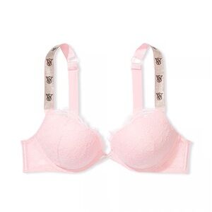 Victoria secret pink bombshell strap lace push up bra size 32A
